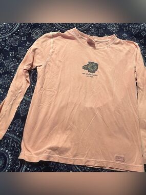 Loved life is good long sleeve 🥾